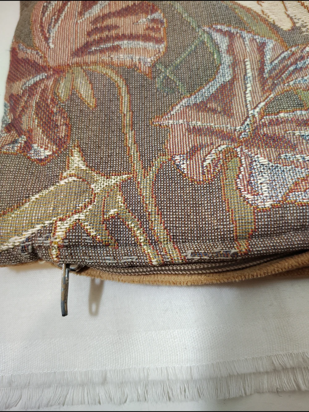 Fairy Garden Tapestry Accent Pillow Cover - Multicolor